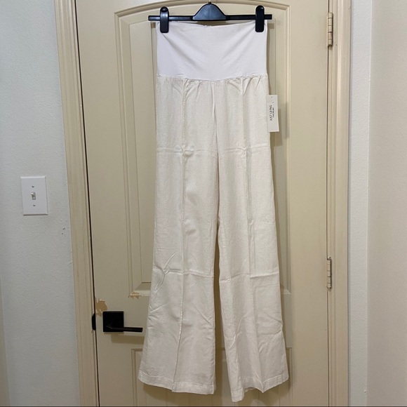 Just Living Pants & Jumpsuits Nwt Just Living Linen White Pants
